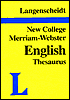 Langenscheidt Editorial Staff: Langenscheidt New College Merriam-Webster English Thesaurus