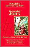 Book cover image of Gospel of John: Ignatius Study Bible by Scott Hahn