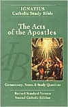 Book cover image of Acts of the Apostles: Ignatius Study Bible by Scott Hahn