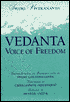 Book cover image of Vedanta: Voice of Freedom by Swami Vivekananda