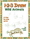 Book cover image of 1-2-3 Draw Wild Animals by Freddie Levin