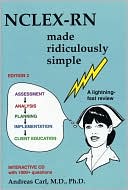 Book cover image of NCLEX-RN Made Ridiculously Simple by Andreas Carl
