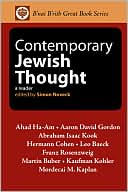Simon Noveck: Contemporary Jewish Thought: A Reader