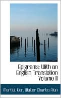 Book cover image of Epigrams by Martial