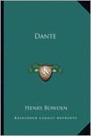 Book cover image of Dante by Henry Bowden