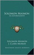 Book cover image of Solomon Maimon: An Autobiography by Solomon Maimon