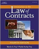 Book cover image of Introduction to the Law of Contracts by Martin A. Frey