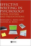 Book cover image of Effective Writing In Psych by Beins