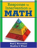 Book cover image of Response to Intervention in Math by Paul Riccomini