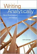 Book cover image of Writing Analytically by David Rosenwasser