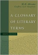 Book cover image of A Glossary of Literary Terms by M.H. Abrams