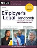 Book cover image of The Employer's Legal Handbook by Fred Steingold