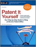 Book cover image of Patent It Yourself by David Pressman