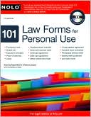 Book cover image of 101 Law Forms for Personal Use by Ralph Warner