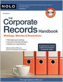Book cover image of The Corporate Records Handbook: Meetings, Minutes and Resolutions by Anthony Mancuso
