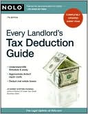 Book cover image of Every Landlord's Tax Deduction Guide by Stephen Fishman