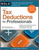 Stephen Fishman: Tax Deductions for Professionals