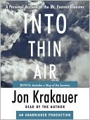 Book cover image of Into Thin Air by Jon Krakauer