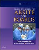 Book cover image of Review of Surgery for ABSITE and Boards by Christian DeVirgilio