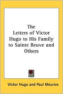 Book cover image of Letters of Victor Hugo to His Family by Victor Hugo