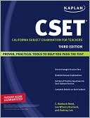 Book cover image of Kaplan CSET: California Subject Examination for Teachers by Kaplan