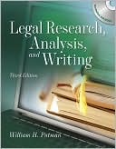 Book cover image of Legal Research, Analysis and Writing by William H. Putman