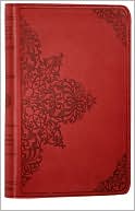 Book cover image of ESV Compact Bible (Trutone, Cranberry, Filigree Design) by Crossway Bibles
