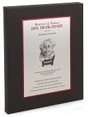 Book cover image of 2011 Barnes & Noble Black Hardcover Desk Diary by David Levine