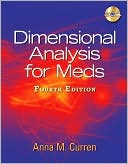 Book cover image of Dimensional Analysis for Meds by Anna M Curren