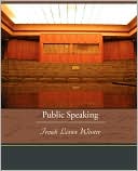 Book cover image of Public Speaking by Irvah Lester Winter