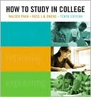 Book cover image of How to Study in College by Walter Pauk