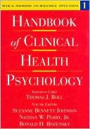 Nathan W. Perry: Handbook of Clinical Health Psychology, Vol. 1