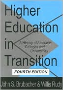 Book cover image of Higher Education In Transition by John S. Brubacher