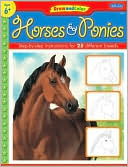Russell Farrell: Draw and Color Horses and Ponies: Step-by-Step Instructions for 25 Different Breeds