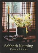 Book cover image of Sabbath Keeping by Donna E. Schaper