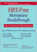 Book cover image of The HRT-Free Menopause Breathrough: New Natural Alternatives by Marilyn Glenville