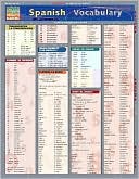 BarCharts: Spanish Vocabulary Laminate Reference Chart