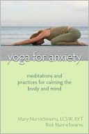 Book cover image of Yoga for Anxiety by May NurrieStearns