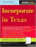Book cover image of Incorporate in Texas by Karen Ann Rolcik