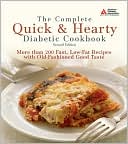 Book cover image of Complete Quick and Hearty Diabetic Cookbook by American Diabetes Association