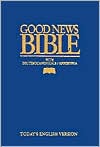 Book cover image of Good News Large Print Bible, with Deuterocanonicals/Apocrypha by American Bible Society
