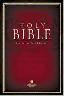 Holman Bible Holman Bible Editorial Staff: HCSB Text Bible, Red Letter Edition: Holman Christian Standard Bible
