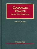William Carney: Corporate Finance: Principles and Practice