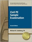Book cover image of Civil PE Sample Examination by Michael R. Lindeburg