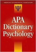 Book cover image of APA Dictionary of Psychology by APA
