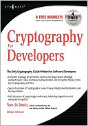 Tom St Denis: Cryptography for Developers