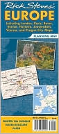 Book cover image of Rick Steves' Europe Planning Map: Including London, Paris, Rome, Venice, Florence, Amsterdam, Vienna, and Prague City Maps by Rick Steves
