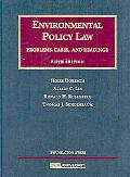 Thomas J. Schoenbaum: Environmental Policy Law