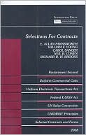Book cover image of Selections for Contracts: Uniform Commercial Code, Restatement 2d by E. Allan Farnsworth