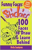 Orrin Lundgren: Funny Faces Stickies: 100 Faces to Draw & Leave Behind